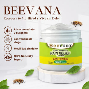 BEEVANA - CREMA PARA ARTICULACIONES, HUESOS, ESPALDA, CUELLO, MANOS Y PIES